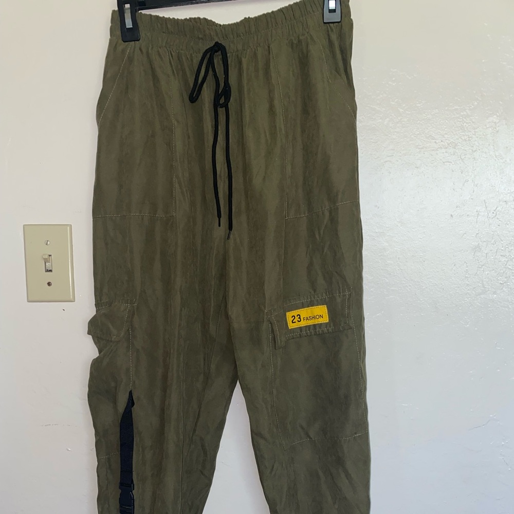Dark Green Pants